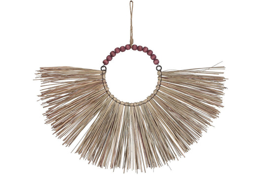 Wandhänger Bast Boho Style 50cm